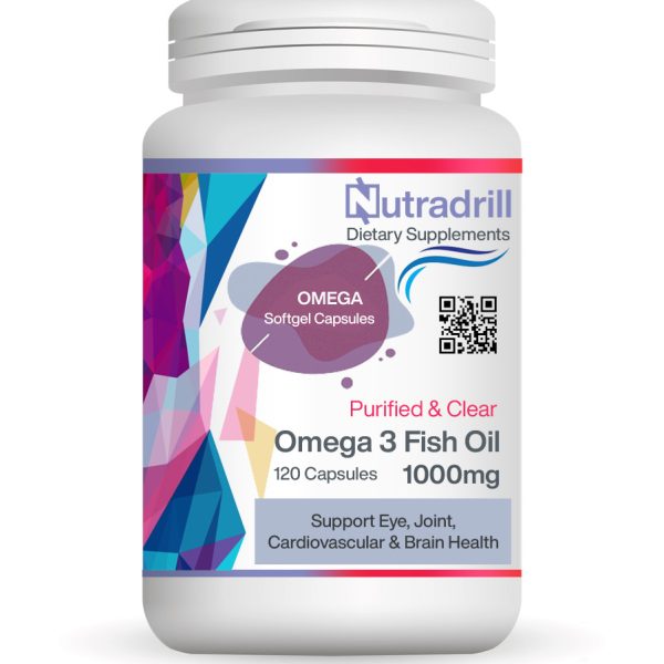 Purified & Clear Omega 3 Fish Oil